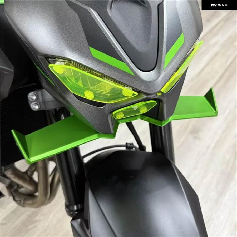 並行輸入品 Z900 2025 オートバイ フロント フェアリング ウィングレット エアロダイナミックウィングシェルカバー プロテクショ_13