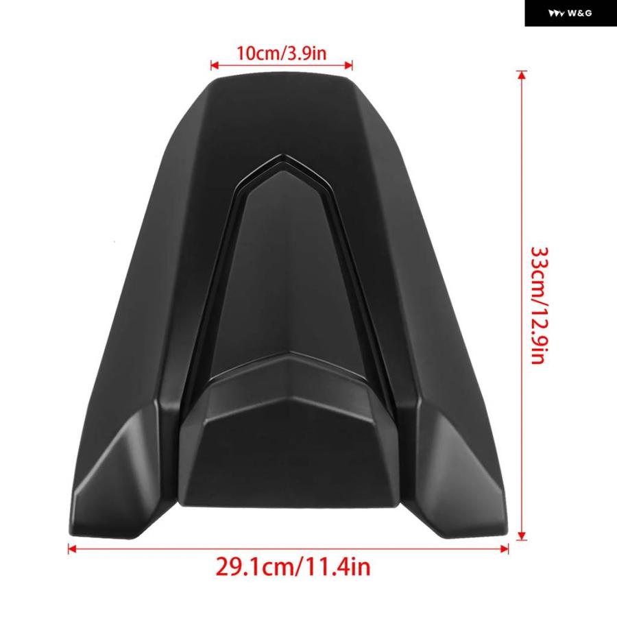 並行輸入品 ホンダ CB650R 2024 2025 オートバイ タンデムシートカバー リアパッセンジャー フェアリング カウル ソロ_9