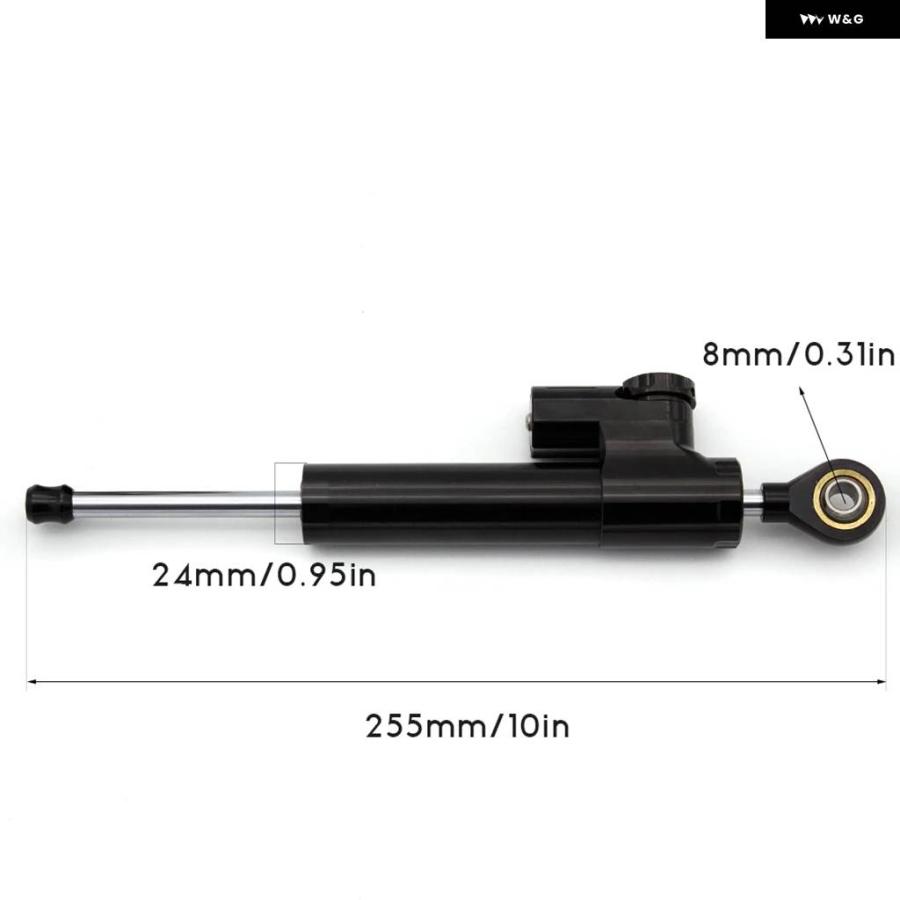 並行輸入品 SV650 2019 - 22 スタビライザーステアリング ダンパー ブラケット キットの画像