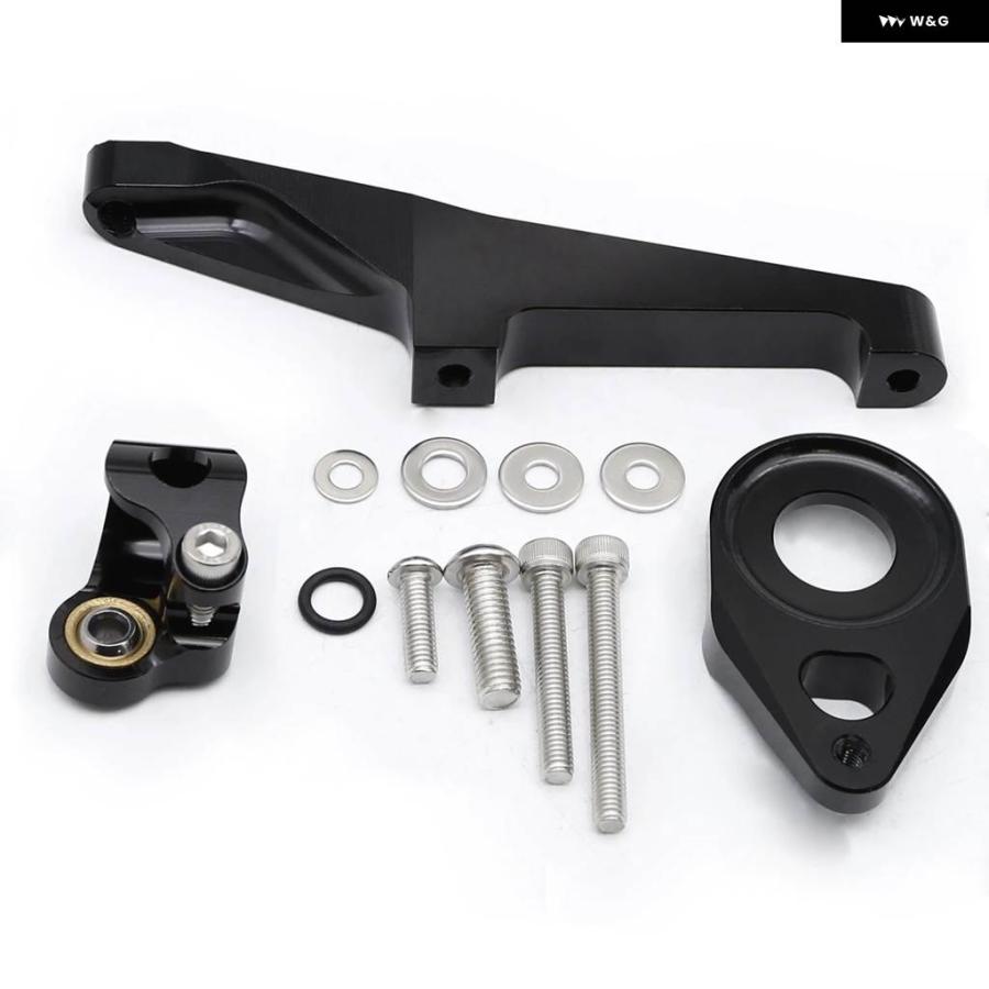 並行輸入品 SV650 2019 - 22 スタビライザーステアリング ダンパー ブラケット キットの画像