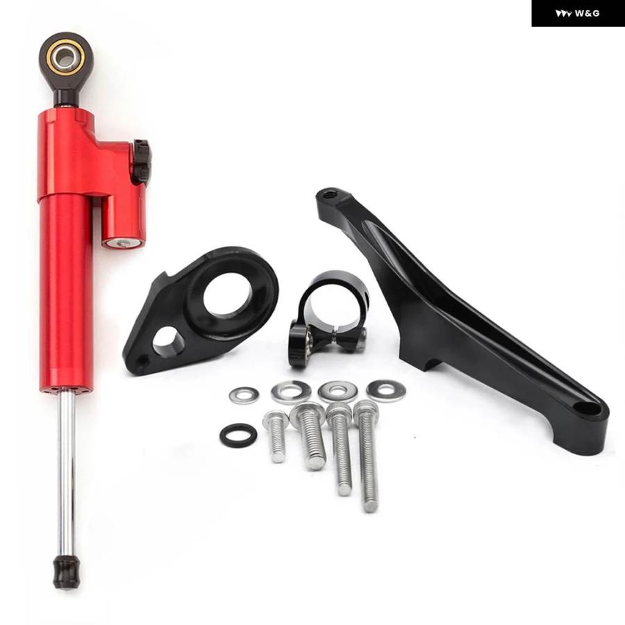 並行輸入品 SV650 2019 - 22 スタビライザーステアリング ダンパー ブラケット キットの画像