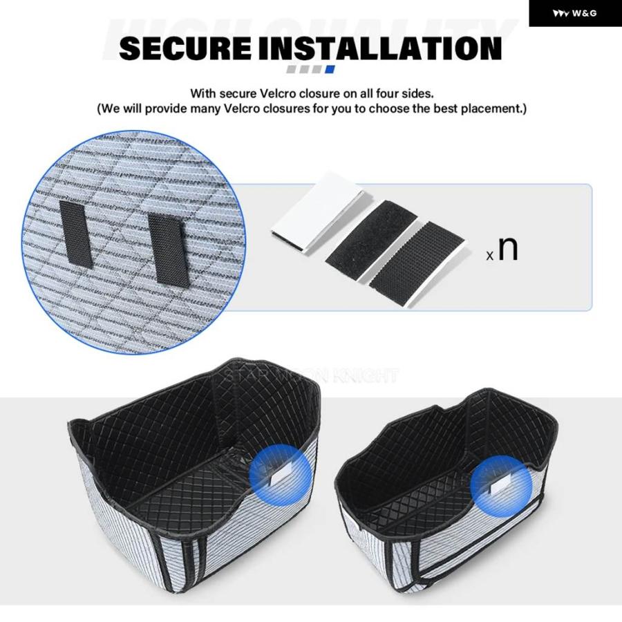 並行輸入品 トップ/サイドケースインナー パッド BMW R1300GS ADV GSA GSA1300 2024 2025 リア トランク インナープロテクションの画像