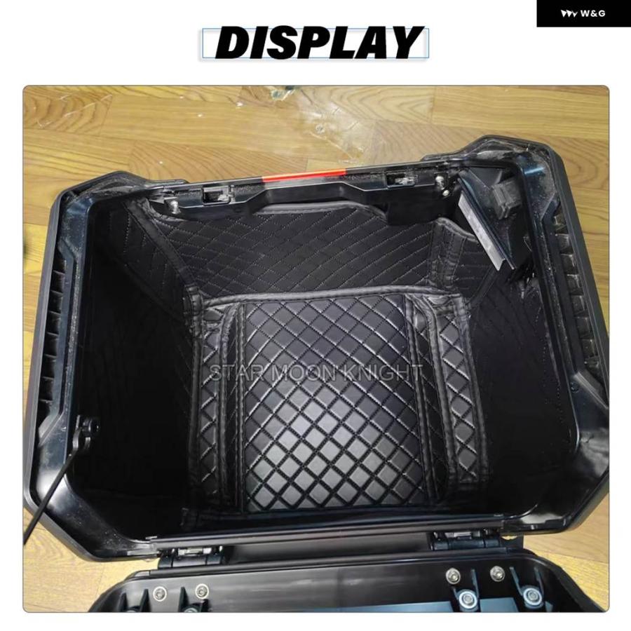 並行輸入品 トップ/サイドケースインナー パッド BMW R1300GS ADV GSA GSA1300 2024 2025 リア トランク インナープロテクションの画像