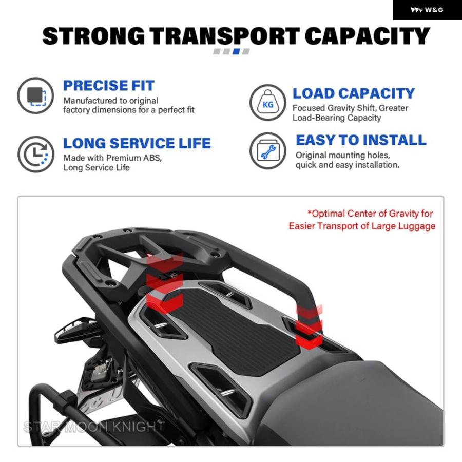 並行輸入品 BMW R1300GS ADV A GSA1300 2024 2025 ピリオンプレートキッ トラック パッセンジャーシート代わりに_6