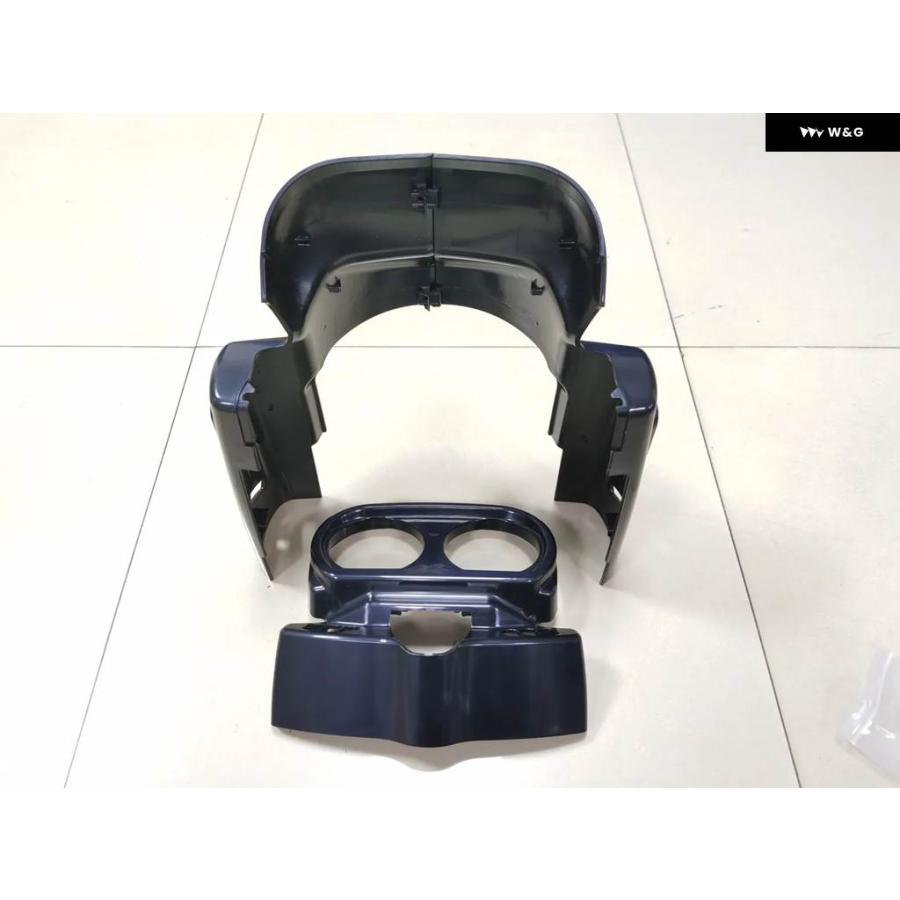 並行輸入品 オートバイ メーター ハウジング カバー ナセルスピード メーター フェアリング 未塗装 ハーレー ダビッドソン ロー_4