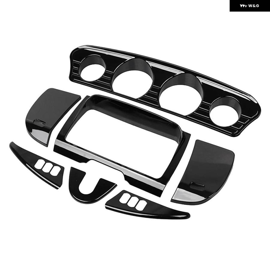 並行輸入品 バイク ゲージ ステレオ アクセント トリム カバー キット ハーレー エレクトラストリートトライグライド ウルトラ_5