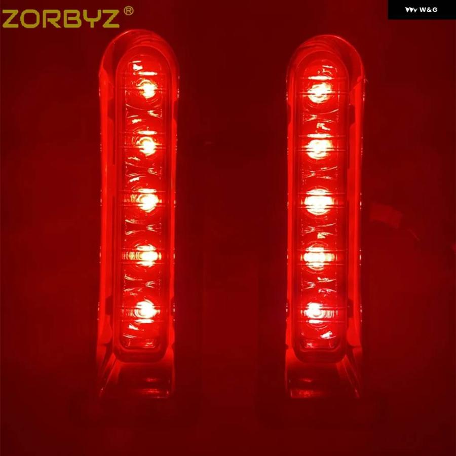 並行輸入品 オートバイ LED インサート サドルバッグ サポート テールウィンカーライト ハーレー エレクトラ ロードグライドの画像