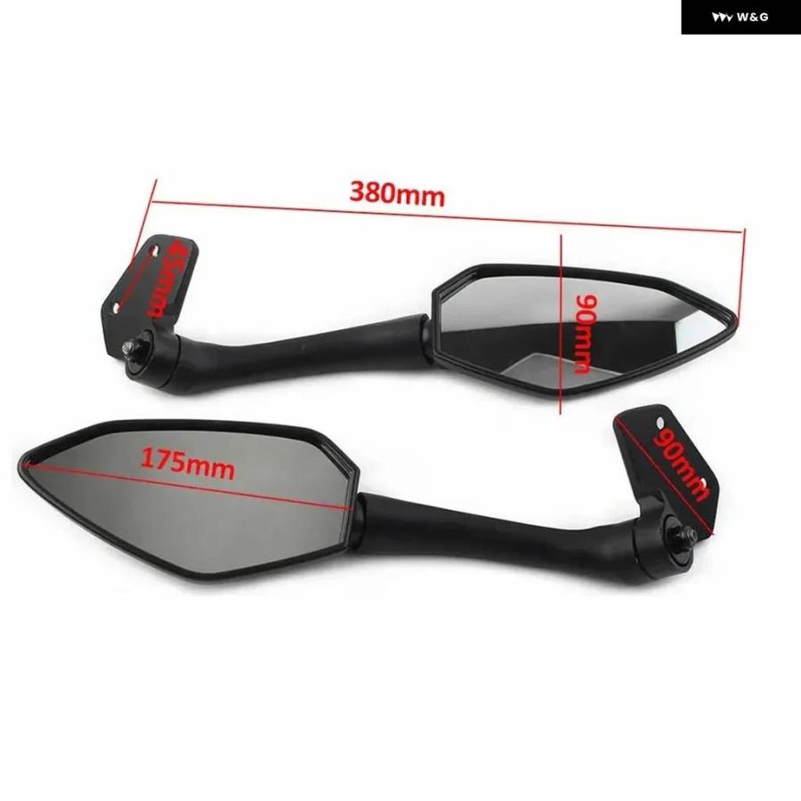 並行輸入品 オートバイ バックミラー 左右セット CFMOTO 250SR 300SR 2023 バーエンド スポーツ バイクの画像