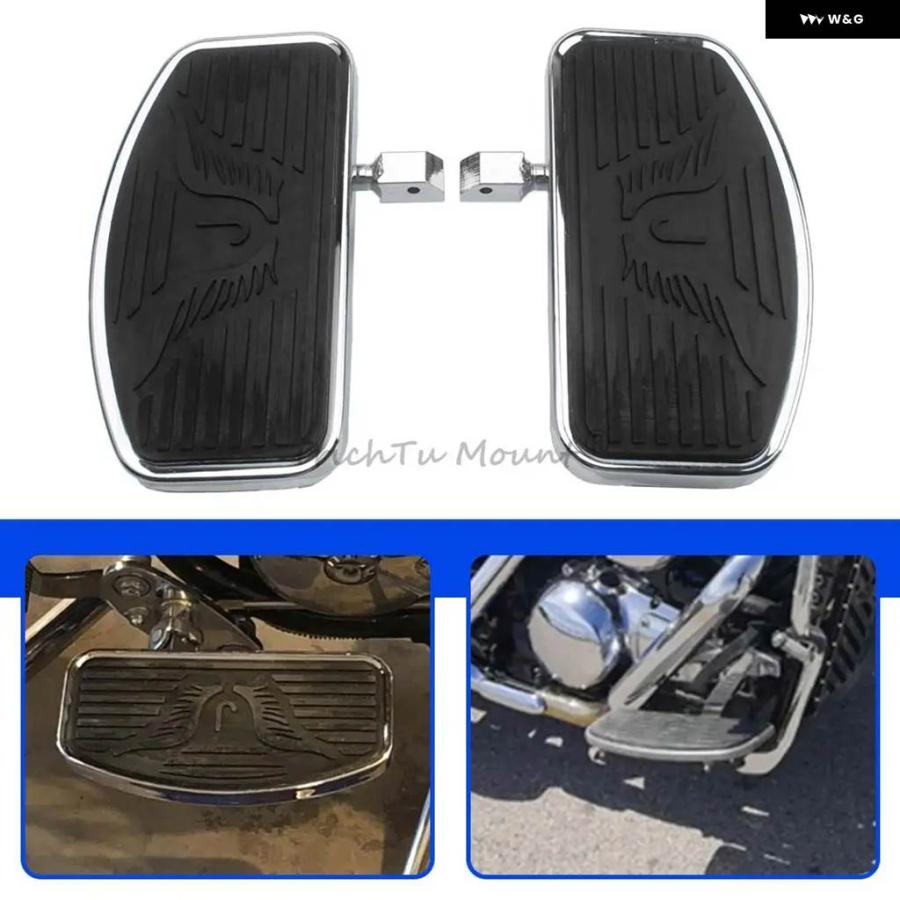 並行輸入品 オートバイ フロントライダーフロアボード ホンダ VT125C/VT600/750 OW VLX/SPIRIT/ WIDOW NV400/600 STEEDVLX MAGNAの画像