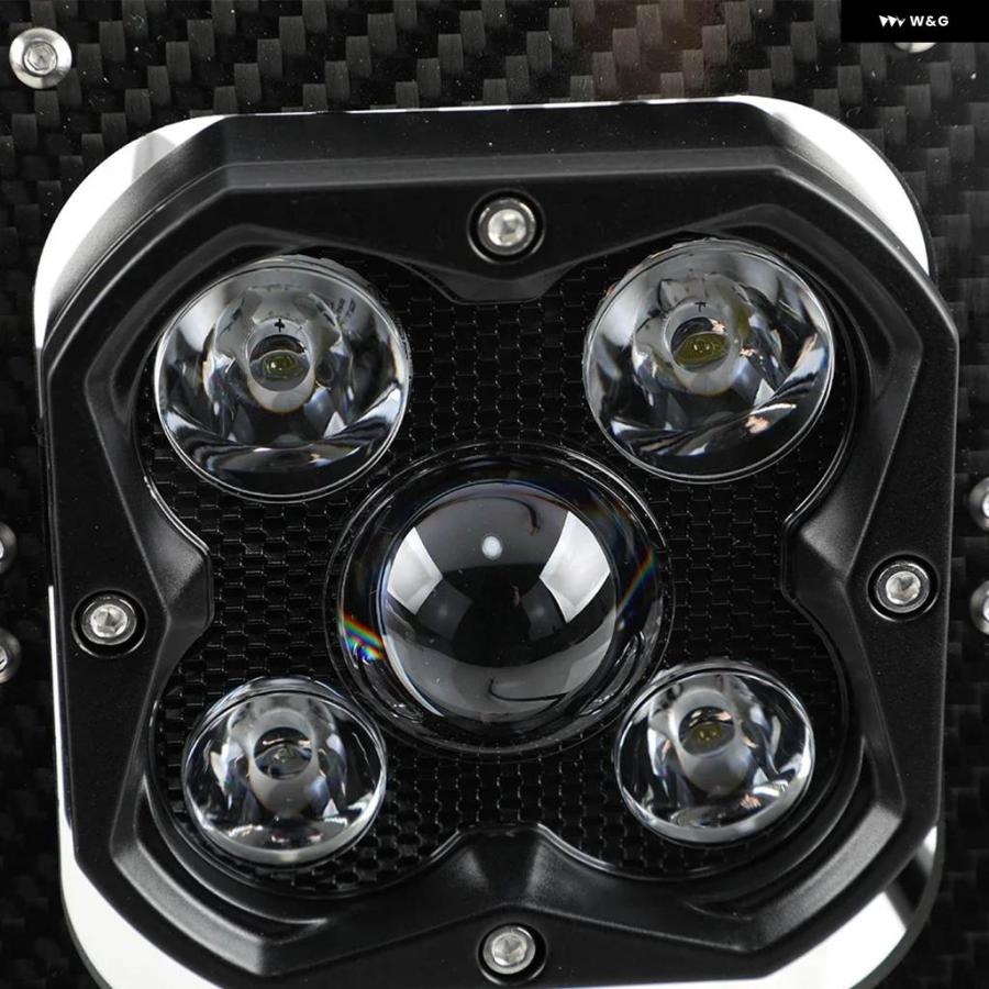並行輸入品 オートバイ カーボンLED ランプ ヘッドライト ハスクバーナ TE TC FE FC 125 250 300 350 450 501 2017 - 2023 TE125_4