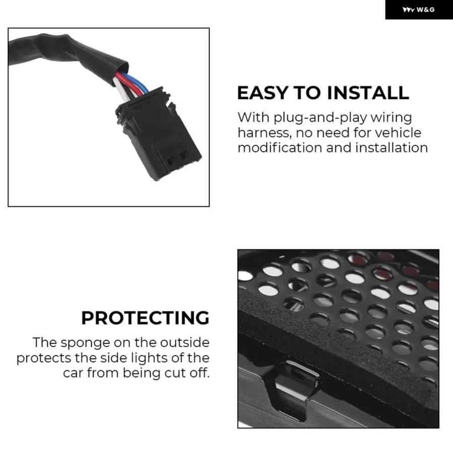 並行輸入品 オートバイ フロントウインドシールド フェアリング LED DRL/ウィンカー フェアリング ベントライト ウィンカーランの画像