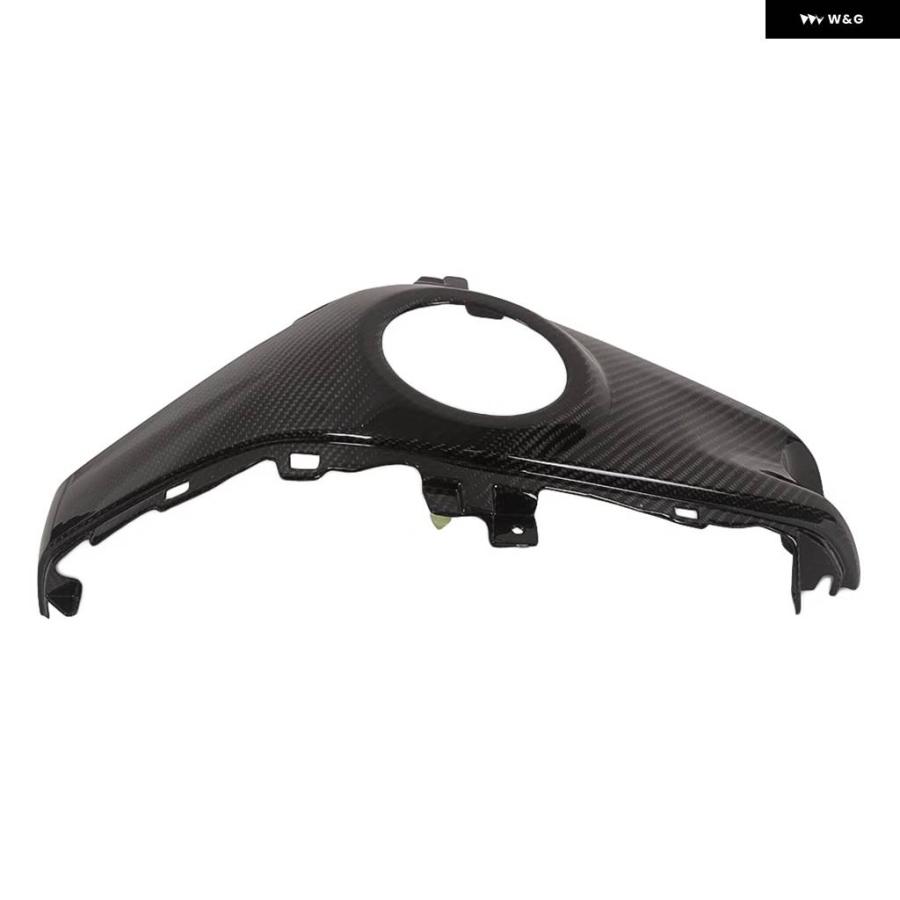 並行輸入品 ヤマハ YZF-R3 R3 2015 - 18 100% カーボン ガソリン タンクカバー ミドルタンク燃料キャップ フェアリング ガードの画像
