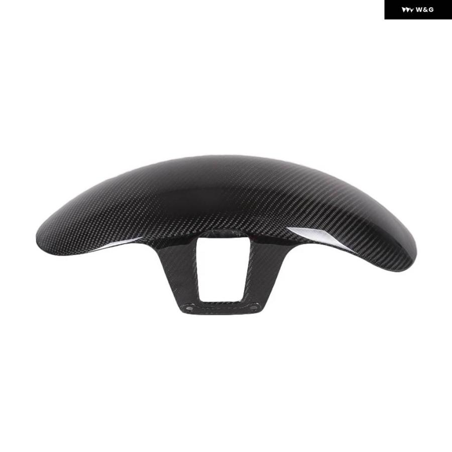 並行輸入品 BMW R18 R 18 2020 2021 2022 100% カーボン フロントフェンダー マッドガード ハガー オートバイ グロス_4