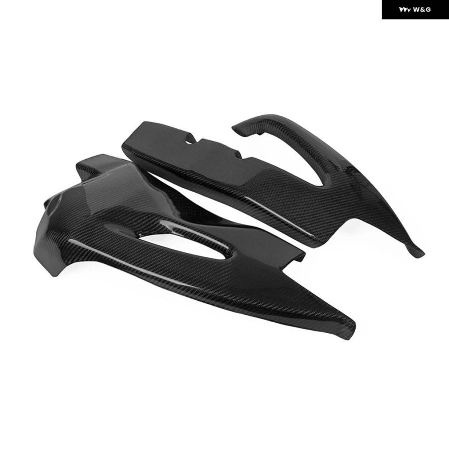 並行輸入品 カーボン バイク スイングアーム カバー スイングアーム カバー プロテクター ガード GSXR600 GSXR750 2006 - 10の画像