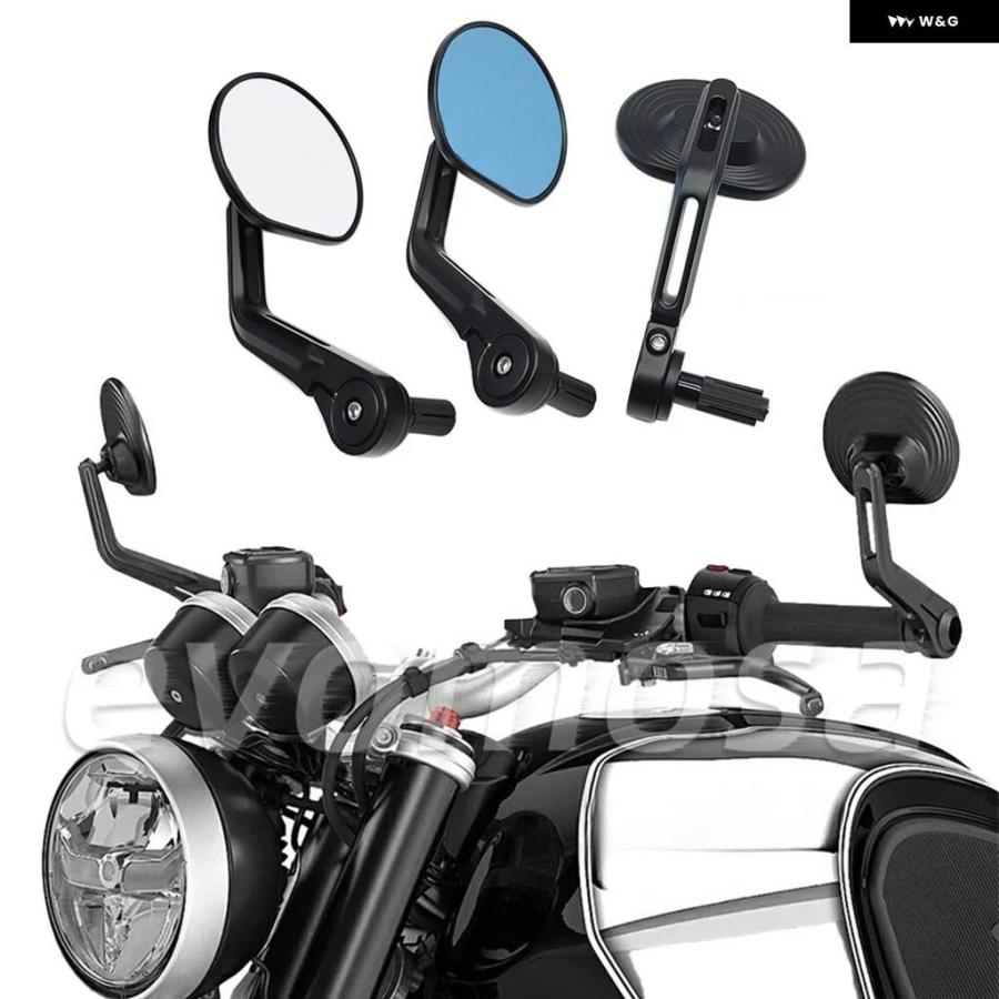 並行輸入品 BMW R NINET RNINET URBAN G/S PURE RNINET SCRAMBLER オートバイ バーエンド ミラー バックミラー_3