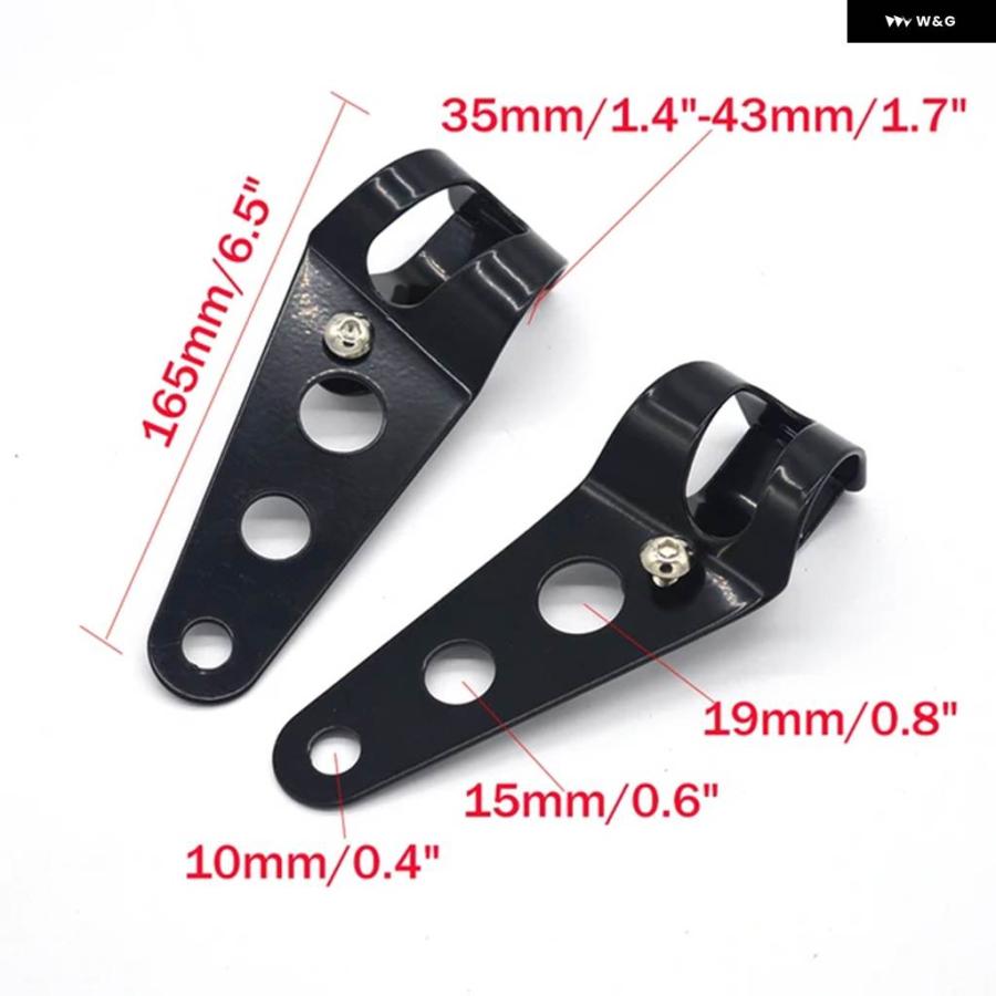 並行輸入品 6.5インチ オートバイ LED ヘッドライト 6.5インチ ラウンド ヘッドランプ ハイ/ロービーム ハーレー スポーツスターの画像