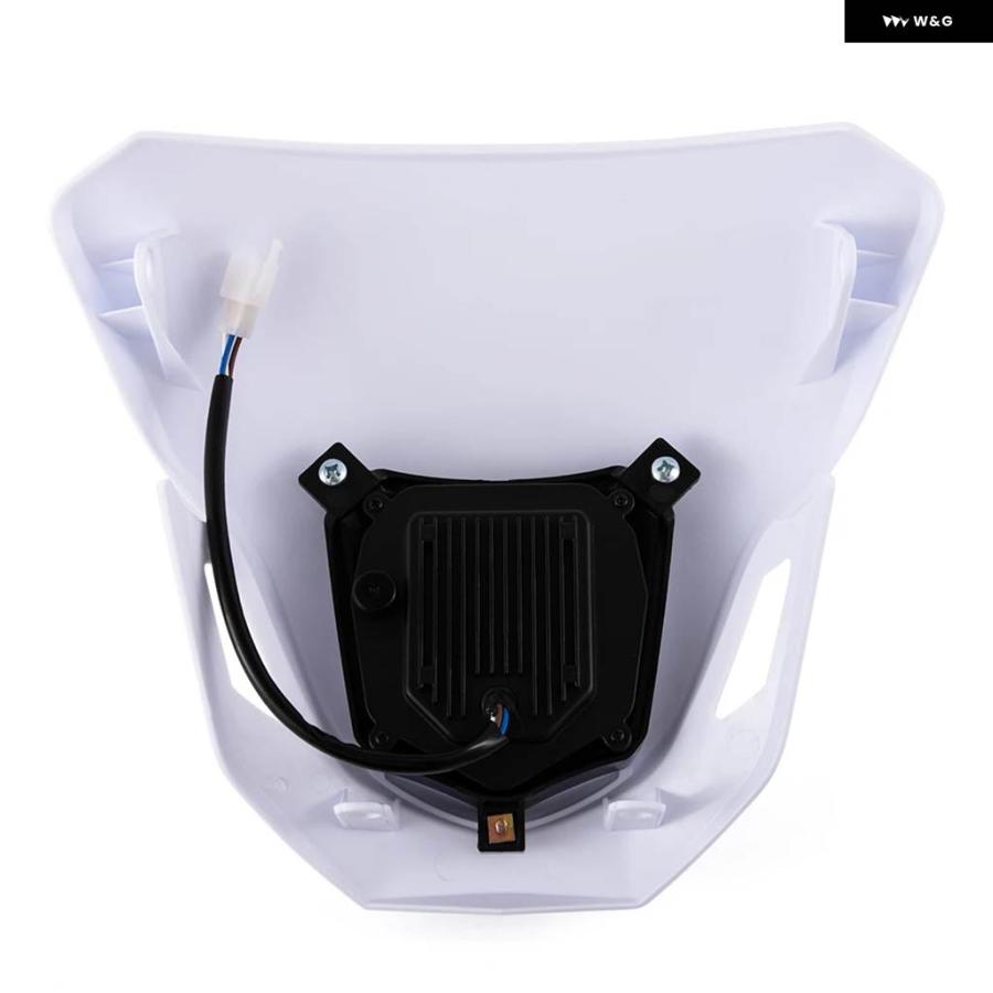 並行輸入品 オートバイ ヘッドライト アセンブリ LED ヘッドランプ ヤマハ WR250F WR450F YZ250F YZ450F 2015-2019 パーツ REの画像