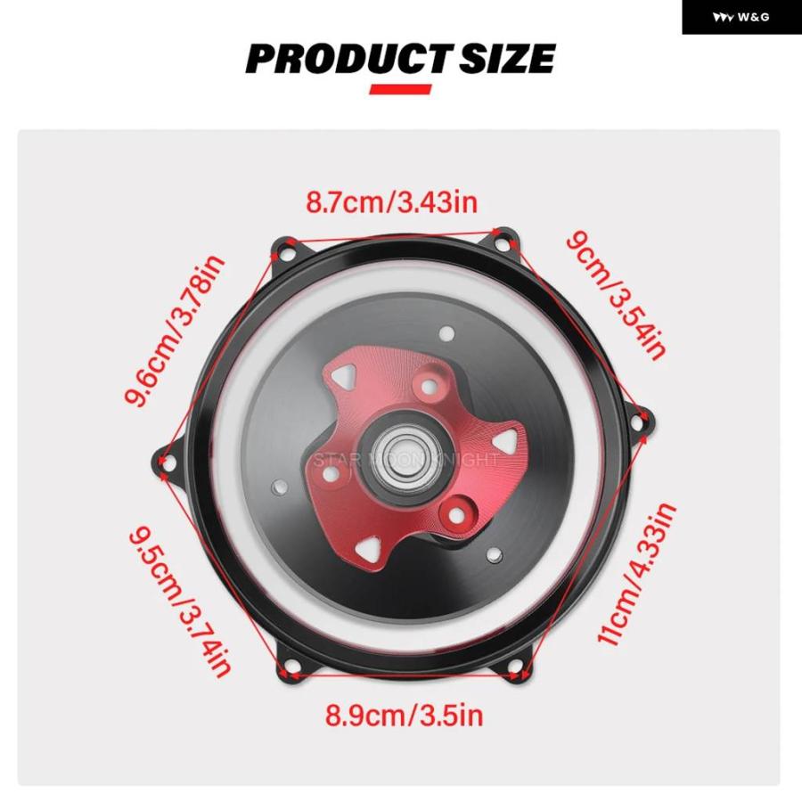 並行輸入品 ドゥカティ PANIGALE V2 2020-2025 PANIGALE 959 1199 1299 STREETFIGHTER V2 2022- オートバイ エンジン クリアクラの画像