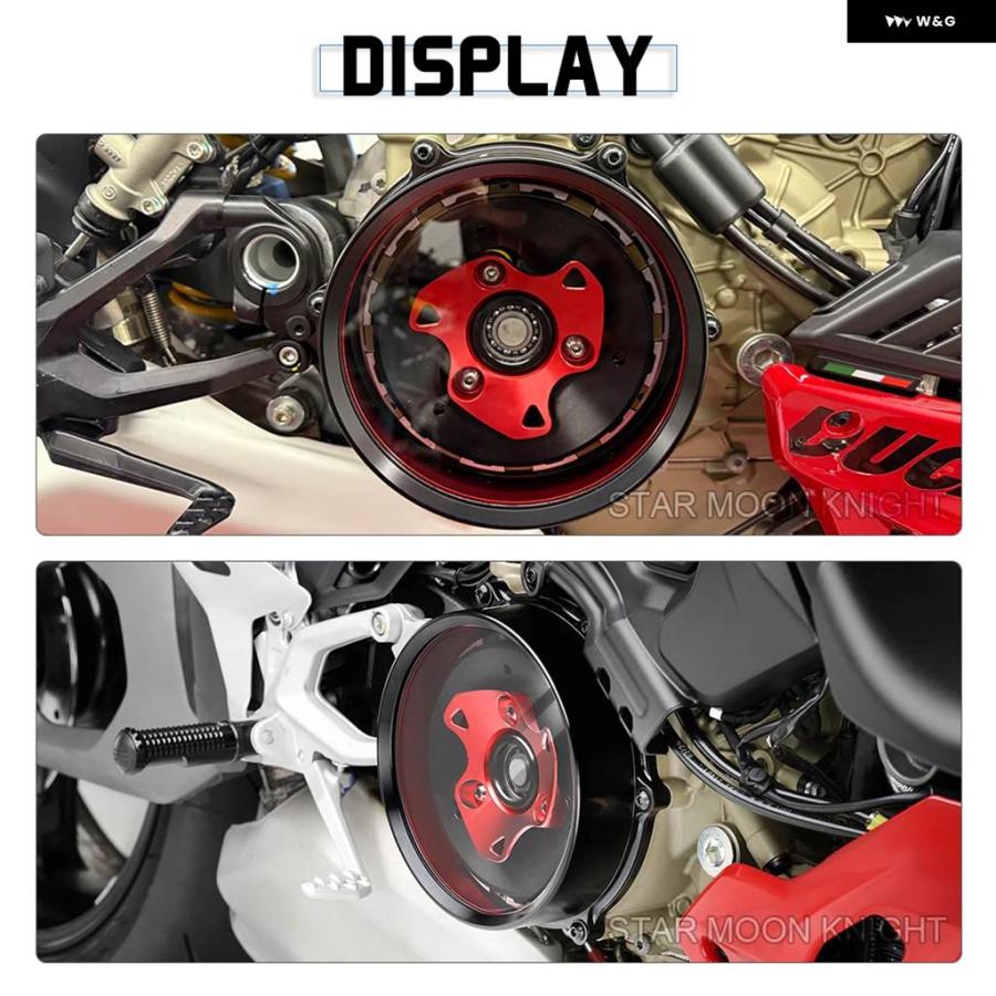 並行輸入品 PANIGALE V4 V4S エンジン クリアクラッチカバー ドゥカティ PANIGALE 2022-2025 V4 1100 2018-2021 STREETFIGHTER Vの画像