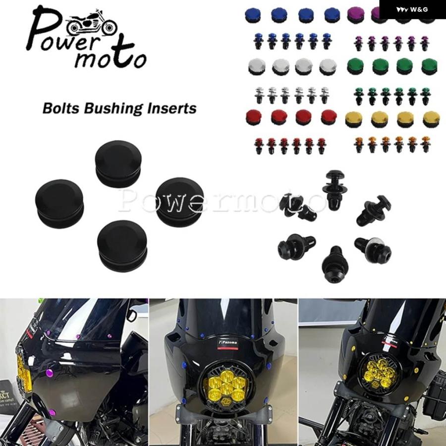ブランド登録なし - 並行輸入品 自動二輪車 T25ボルトネジブッシングインサート フェアリング 陳列窓映写幕 マウント 一揃いの道具 ハーレー ダビッ