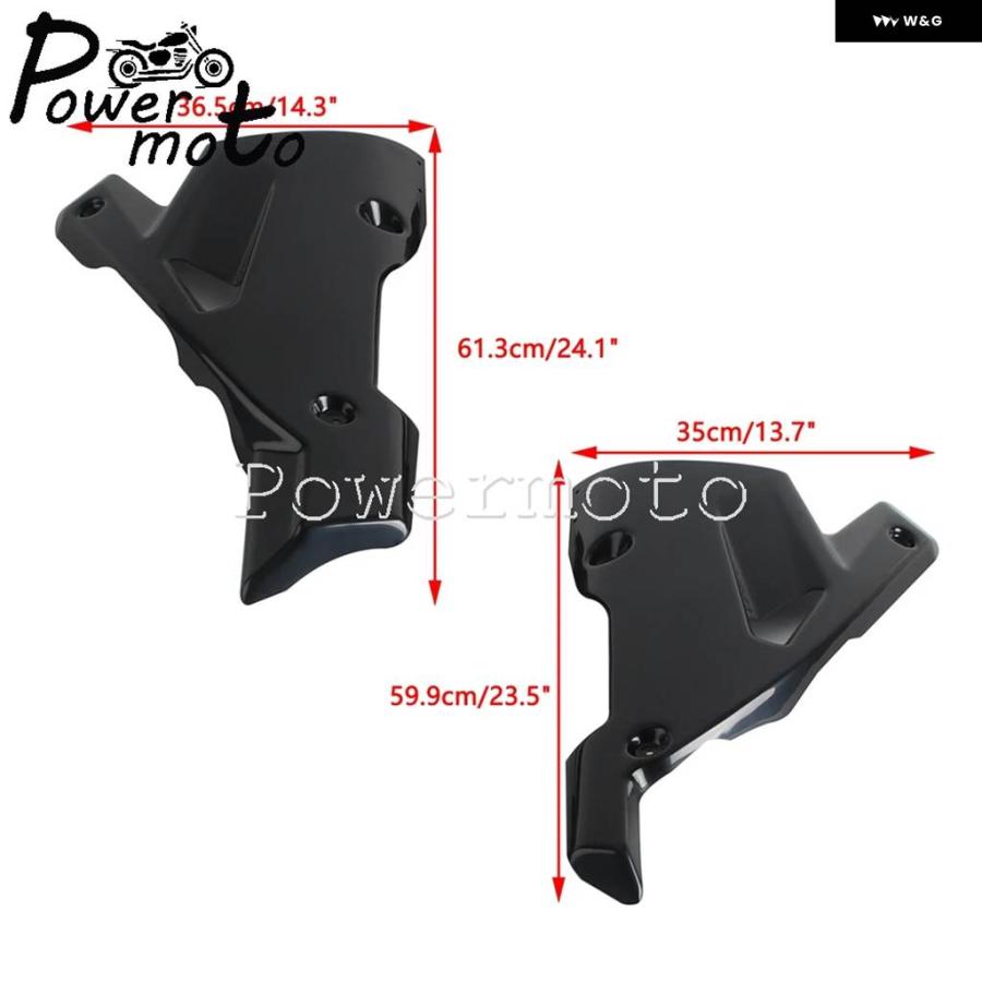 並行輸入品 ヤマハ MT09 SP 2021-2025 オートバイ ベリーパン エンジン スポイラー フェアリング ガード カバー プロテクターの画像