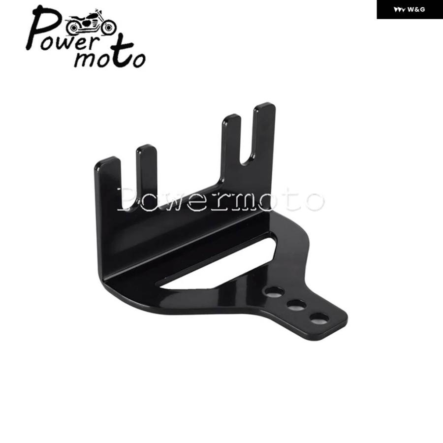 並行輸入品 クラブ スタイル モト ヘッドライト ライザー マウント ブラケット ハーレー FXBRS FXDRS FXFB FXFBS FXLR FXLRS FXLの画像