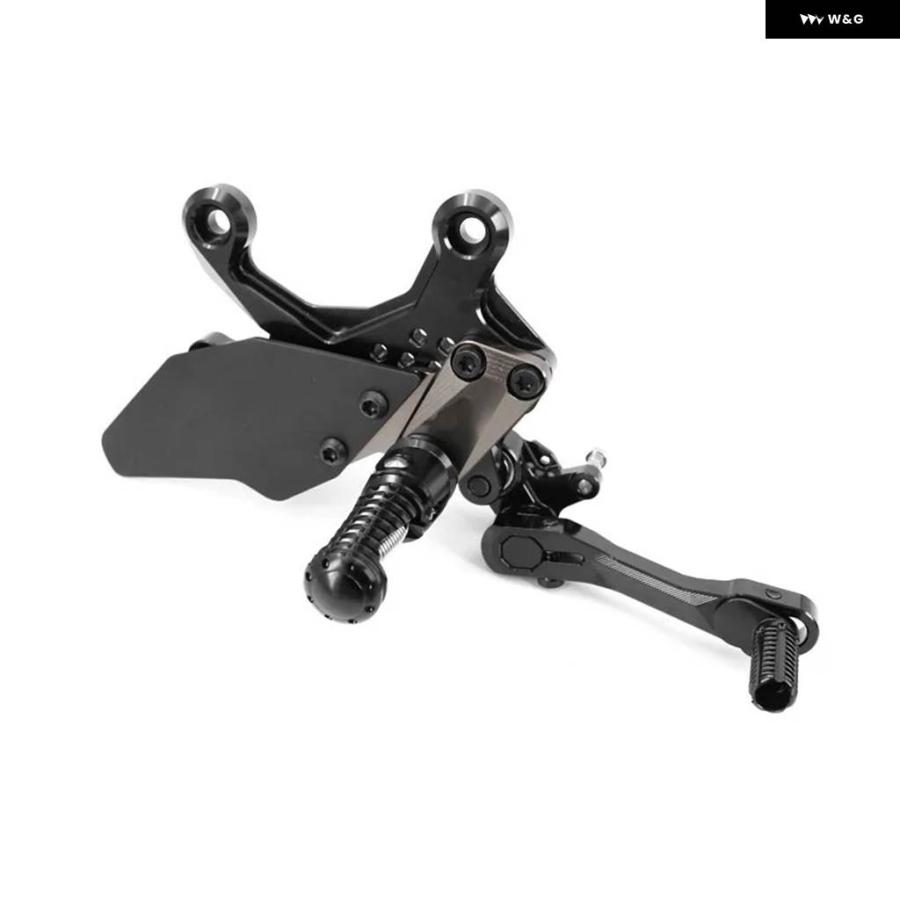 並行輸入品 フットレスト フットペグ ホンダ CB500 ホーネット 2024 F ホーネット 2023 ヒールウィング アジャスター リアセットの画像