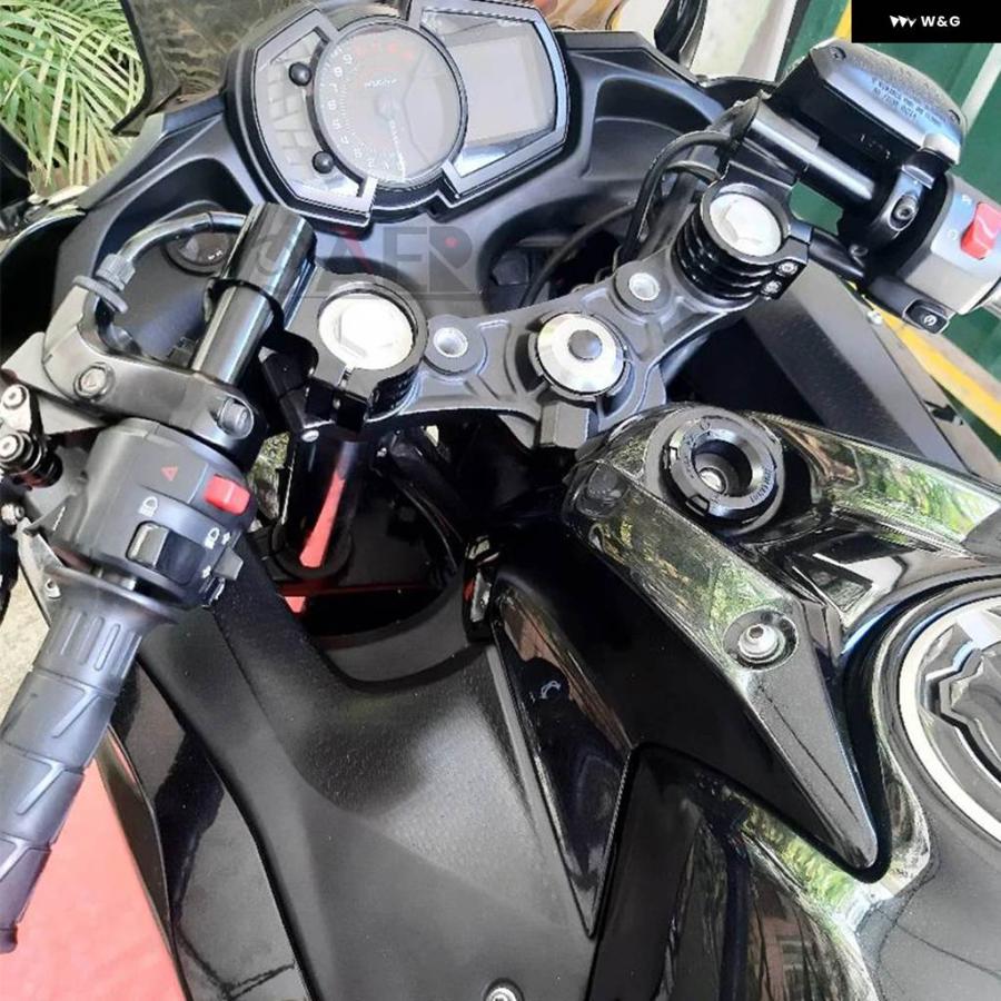並行輸入品 50MM クリップオン ハンドルバー クリップオン フォーク ハンドルバー GSXR600 GSXR750 GSXR1000 GSXR1100 GSX R600の画像