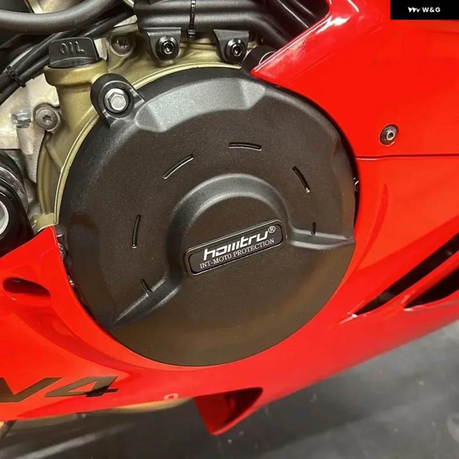 並行輸入品 ドゥカティ STREETFIGHTER V4 V4S 2023-2024 エンジン カバー オートバイ エンジン ガード 向上の画像
