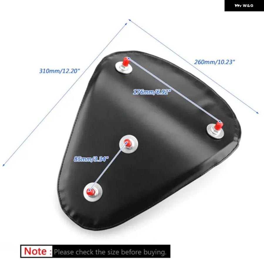 並行輸入品 チョッパー ソロ カフェ スター V シート ヤマハ チェック柄 バイク レーサー用の画像