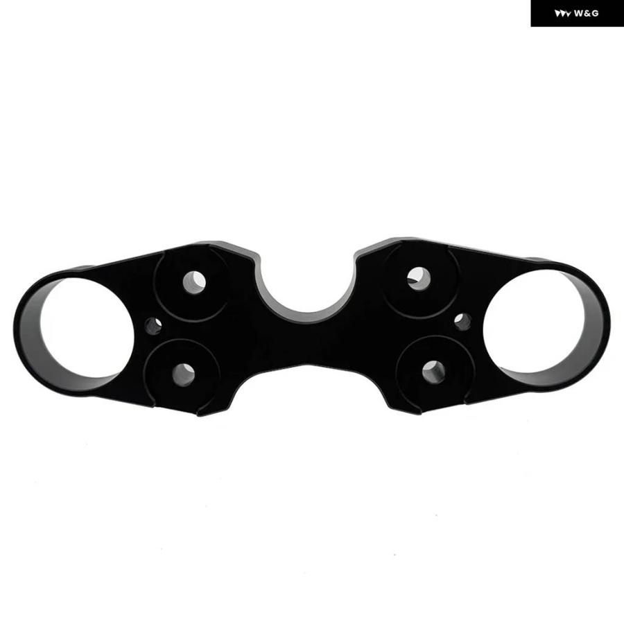並行輸入品 オートバイ ローダウントップ フォーク ブリッジアッパー トリプルツリー ハンドルバー クランプ ブラケット GSX1300の画像