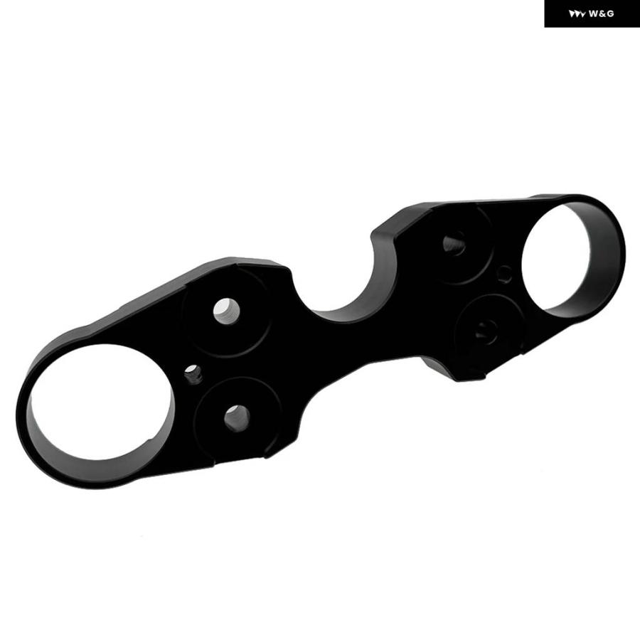 並行輸入品 オートバイ ローダウントップ フォーク ブリッジアッパー トリプルツリー ハンドルバー クランプ ブラケット GSX1300の画像