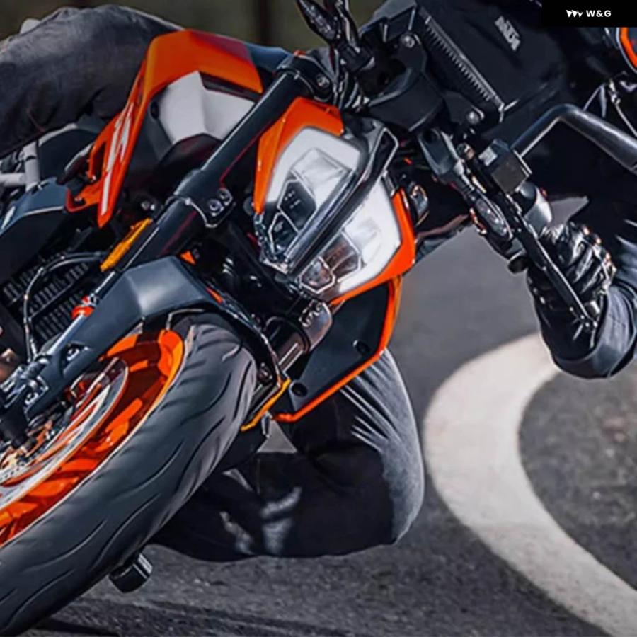 並行輸入品 KTM 390 2019 - 2023 バイク エンジン 冷却カバー スリップオン KTM-390 390-ADVENTUREの画像