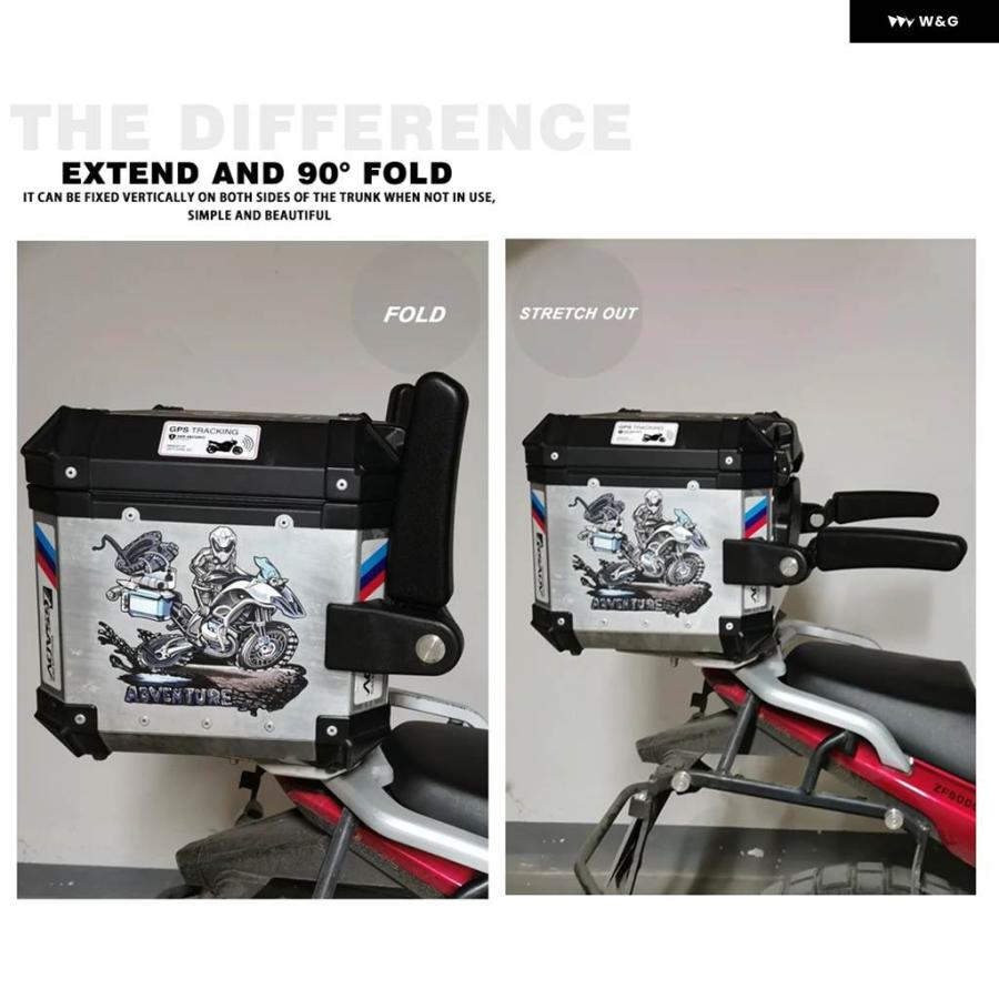 並行輸入品 オートバイ リア ボックス パッセンジャー アームレスト BMW R1250GS R1200GS 1200 LC ADV F800GS F750GS F850GS バの画像