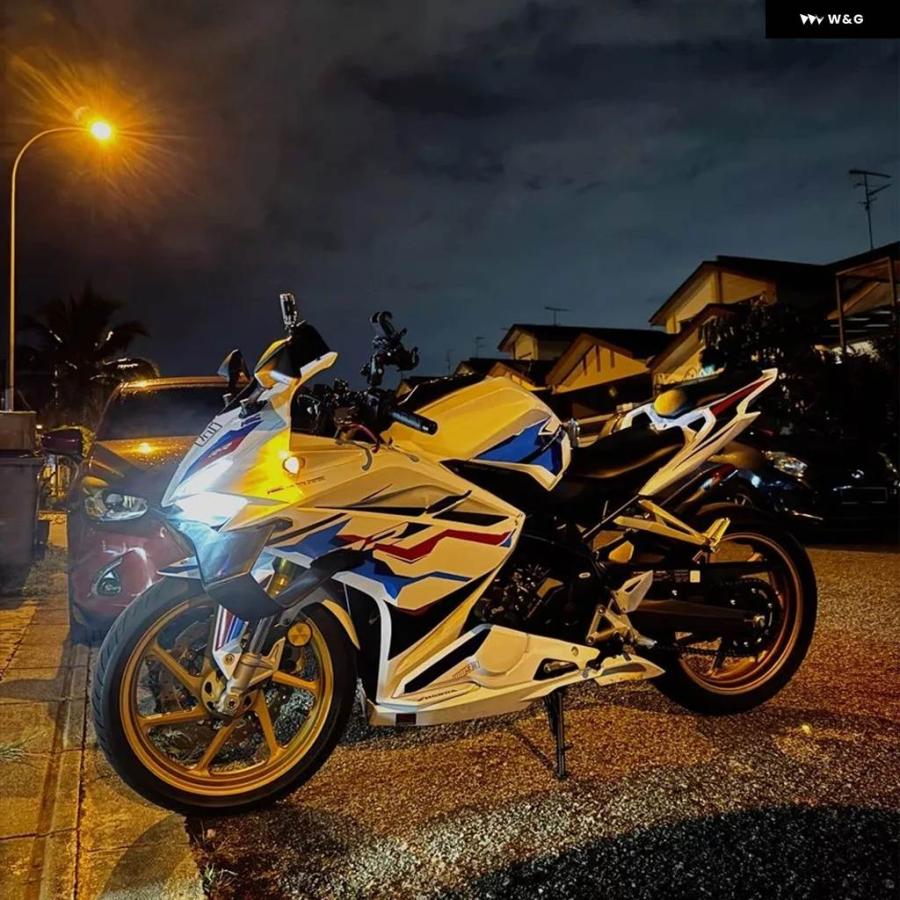 並行輸入品 ホンダ RR CBR250RR ダウンフォース フロントスポイラー ウィングレット エアロダイナミックウィング フロントスポイ_3