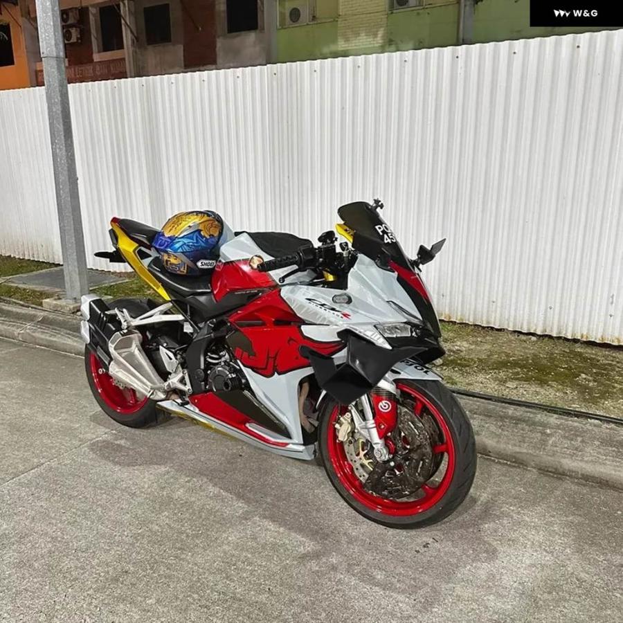 並行輸入品 ホンダ RR CBR250RR ダウンフォース フロントスポイラー ウィングレット エアロダイナミックウィング フロントスポイ_6