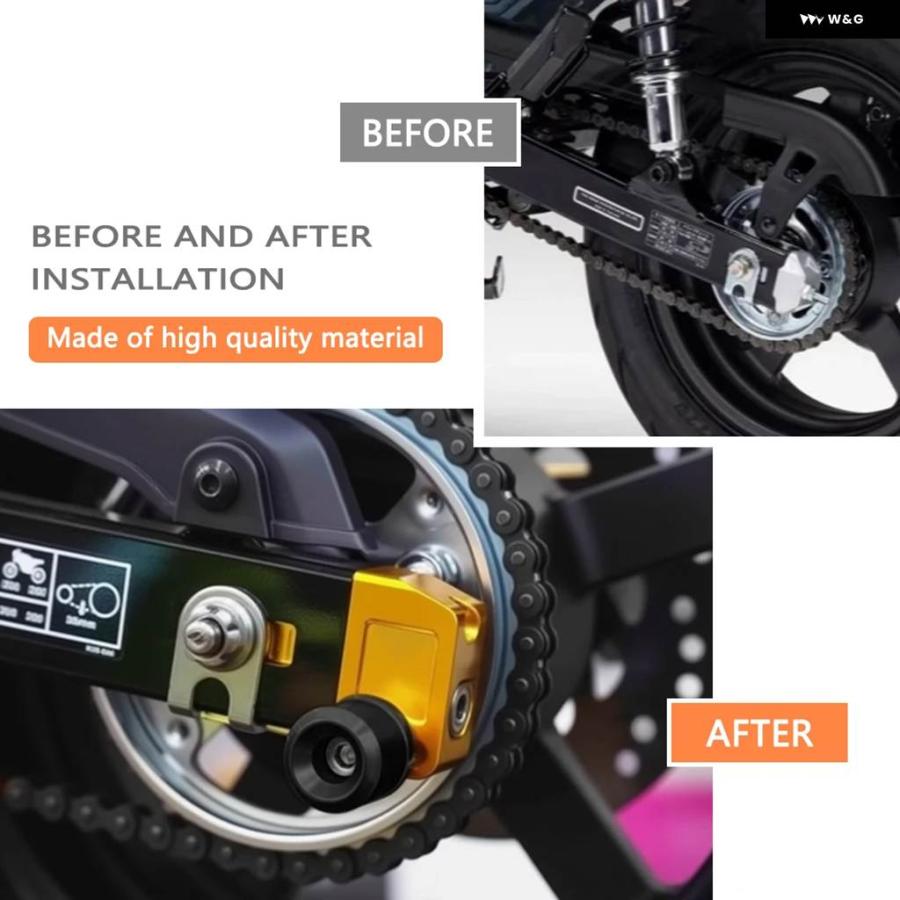 並行輸入品 チェーン アジャスター オートバイ パーキング ボール ホンダ MSX125 GROM MSX125SF GROM DAX 125 SF 2021 - 24の画像