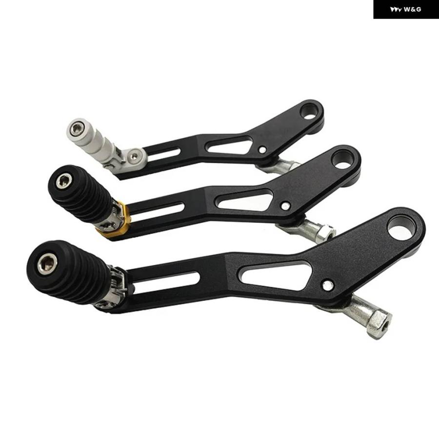 並行輸入品 2024年式 オートバイ 折りたたみ 式ギア シフター シフト ペダル レバー ヤマハ MT07 FZ07 MT-07 TRACER XSRの画像