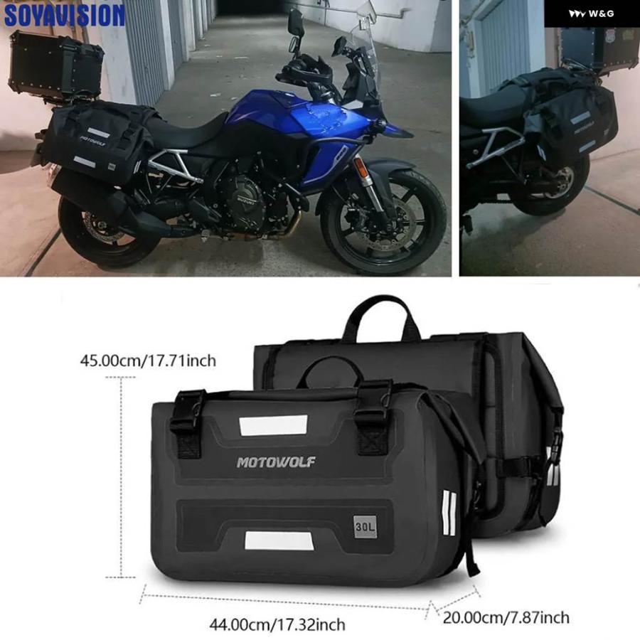並行輸入品 2個30L オートバイ サドルバッグ 防水 サイドバッグ BMW R1250GS R1200GS F850GS F750GS LC ADV バッグの画像
