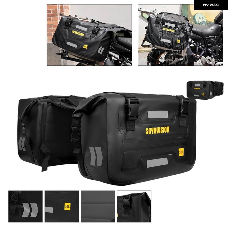 並行輸入品 2個30L オートバイ サドルバッグ 防水 サイドバッグ BMW R1250GS R1200GS F850GS F750GS LC ADV バッグの画像