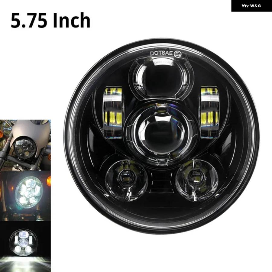 並行輸入品 5.75インチ LED ヘッドライト ハーレー スポーツスター 1200 XL1200L XL1200C 883 XL883 883L XL883R 48 ヘッドラン