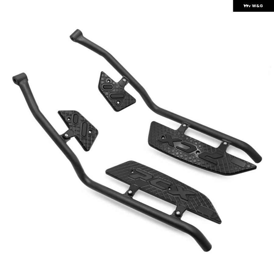 並行輸入品 ホンダ PCX160 2025 フット パッド オートバイ フロント クラッシュ ガード バンパー クラッシュ バー フットレスト_2