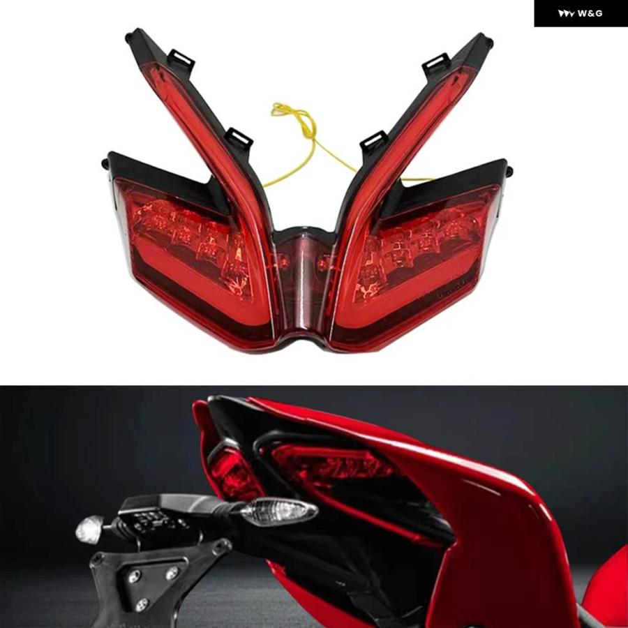 並行輸入品 ドゥカティ 899 959 1199 S R 1299 PANIGALE オートバイ LED テールライト ウインカー ドライビング ブレーキライトの画像