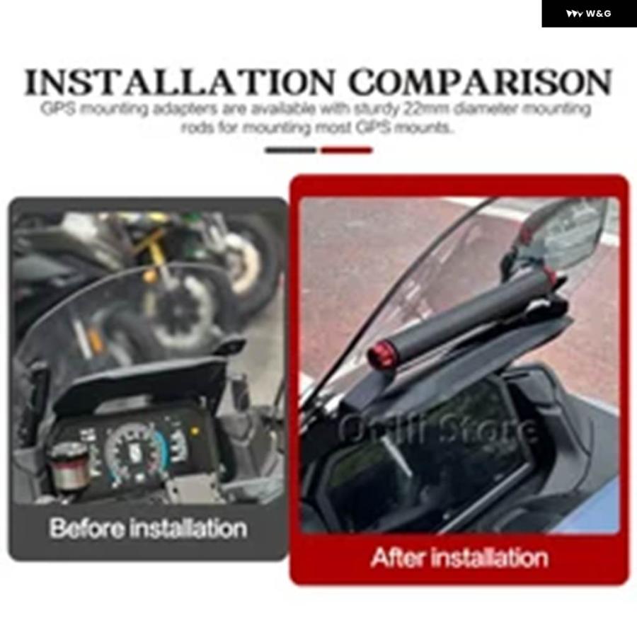並行輸入品 TMAX560 2025 オートバイ フロントナビゲーション ブラケット GPS マウント ヤマハ T-MAX 560 TMAX 560 T-MAX560の画像