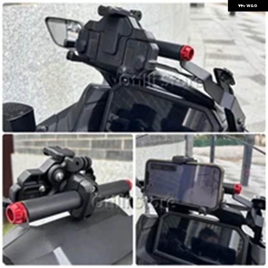 並行輸入品 TMAX560 2025 オートバイ フロントナビゲーション ブラケット GPS マウント ヤマハ T-MAX 560 TMAX 560 T-MAX560の画像