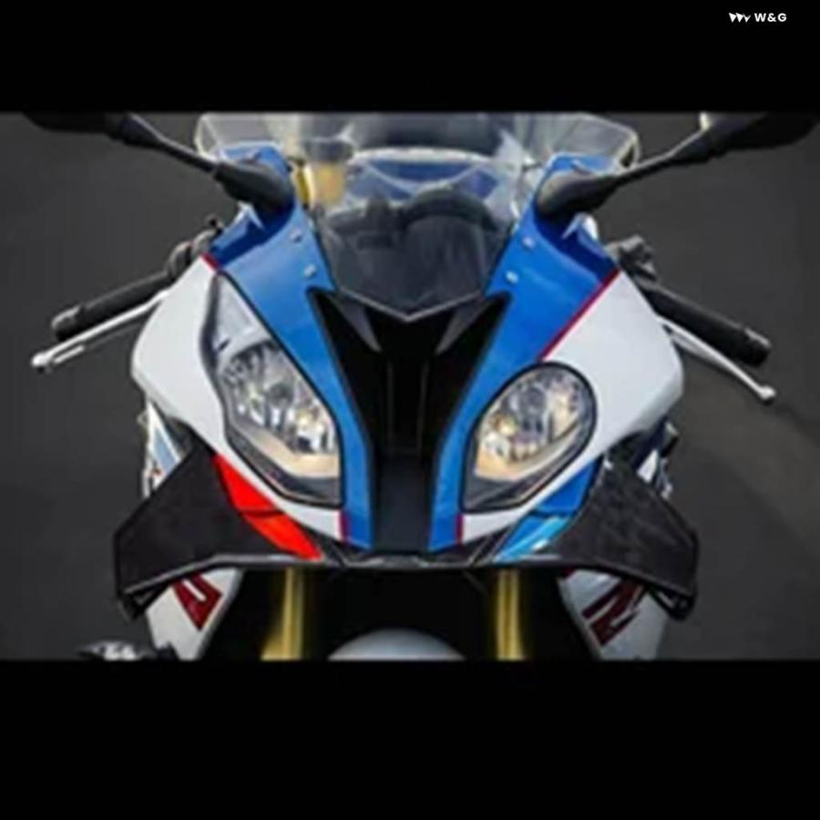 並行輸入品 ウインドシールドウィング フェアリング 固定式フロントサイドエアロダイナミック バイク フェアリング ウィングレッ_5