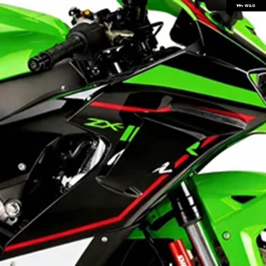 並行輸入品 カワサキ ZX-10R ZX-10RR ZX10-R/RR 2021-2024 バイク エアロダイナミクス 固定翼 GP レーシングウィングの画像