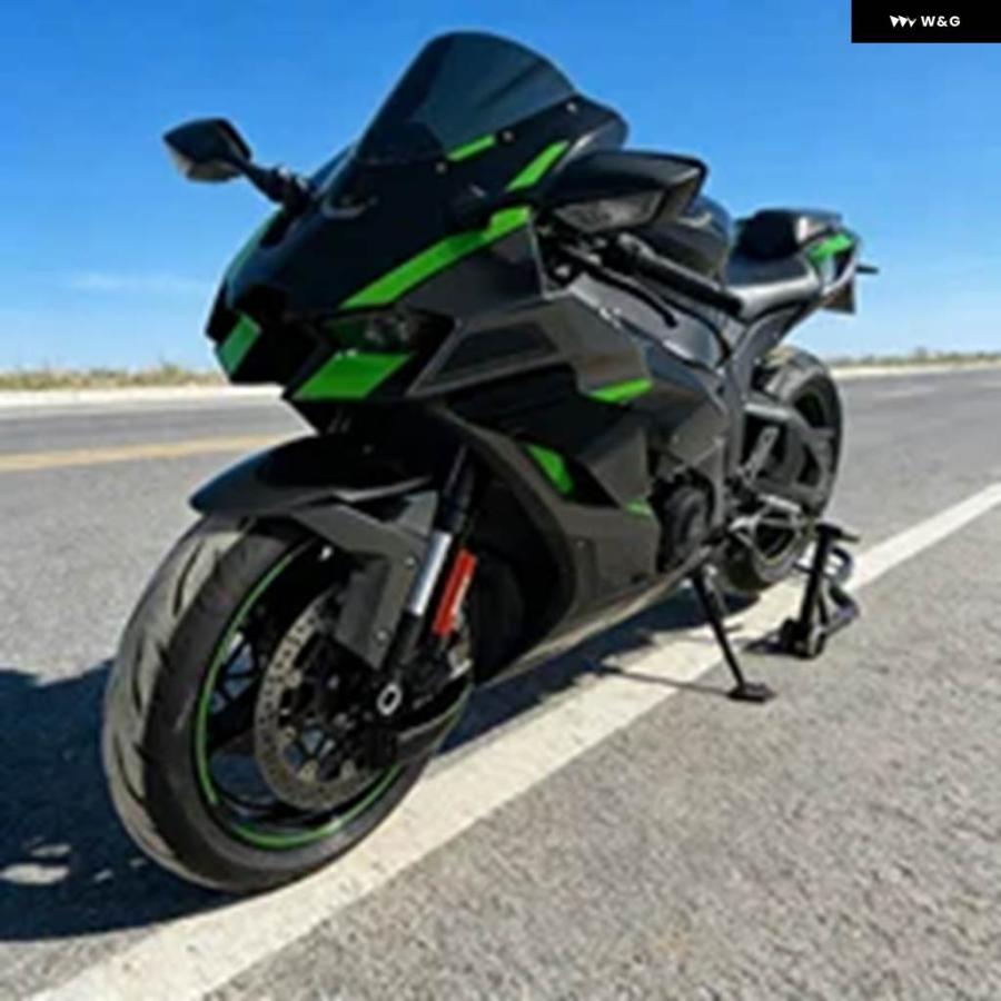 並行輸入品 カワサキ ZX-10R ZX-10RR ZX10-R/RR 2021-2024 バイク エアロダイナミクス 固定翼 GP レーシングウィングの画像
