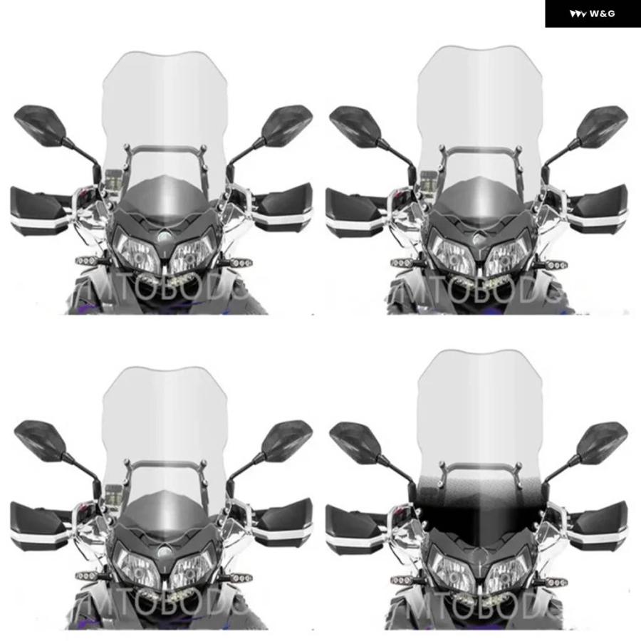 並行輸入品 ベネリ TRK50 オートバイ ウインドシールド カスタムフロントウインドシールド 502 TRK50 X Xの画像