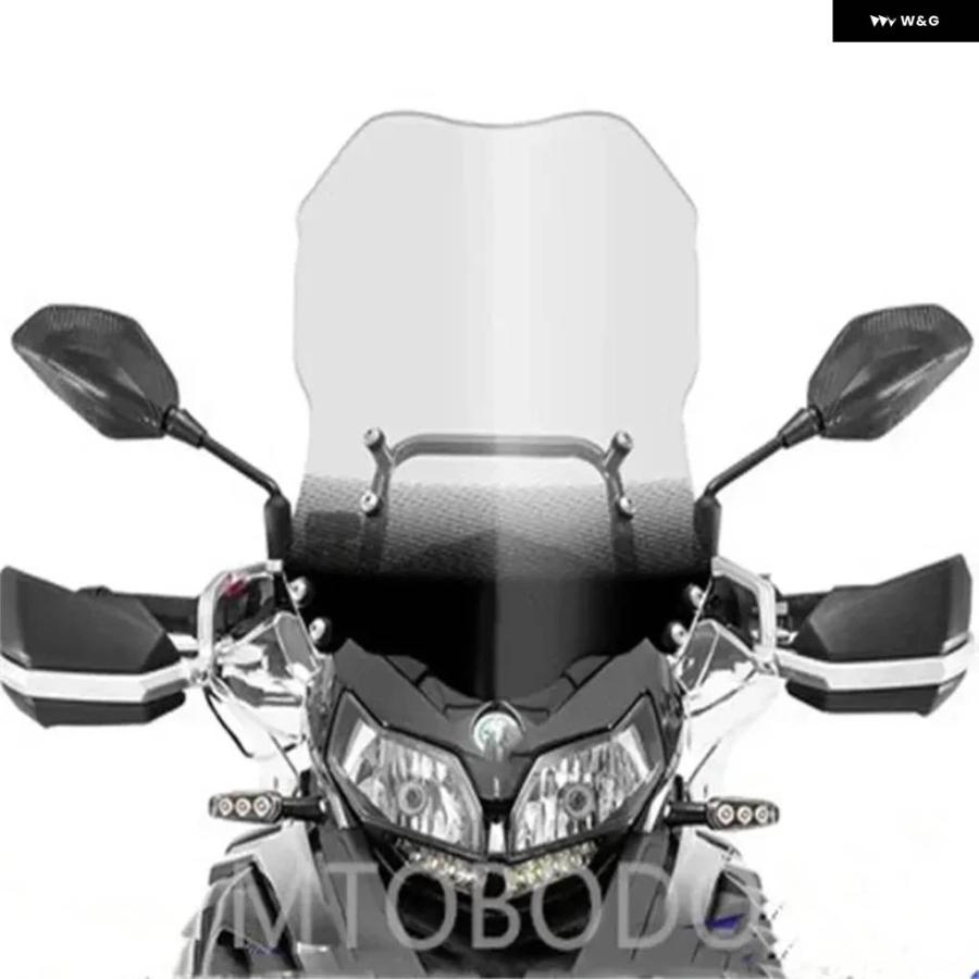 並行輸入品 ベネリ TRK50 オートバイ ウインドシールド カスタムフロントウインドシールド 502 TRK50 X Xの画像